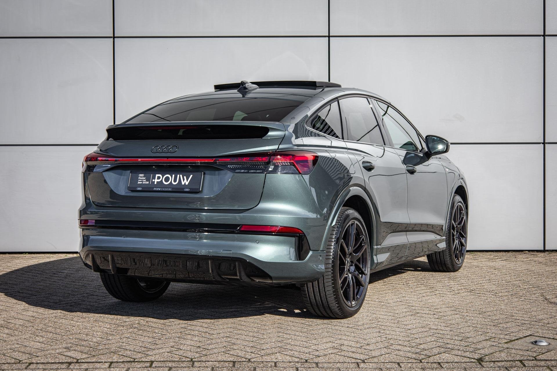 Audi Q4 Sportback e-tron 286pk S edition performance 82 kWh, Auto's, Automaat, Achterwielaandrijving, 510 min, Zwart
