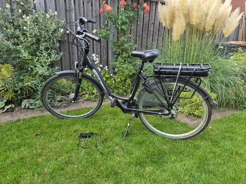 Damesfiets Vogue Basic Elektrisch, 47 tot 50 cm, Versnellingen, Zo goed als nieuw, Trommelrem