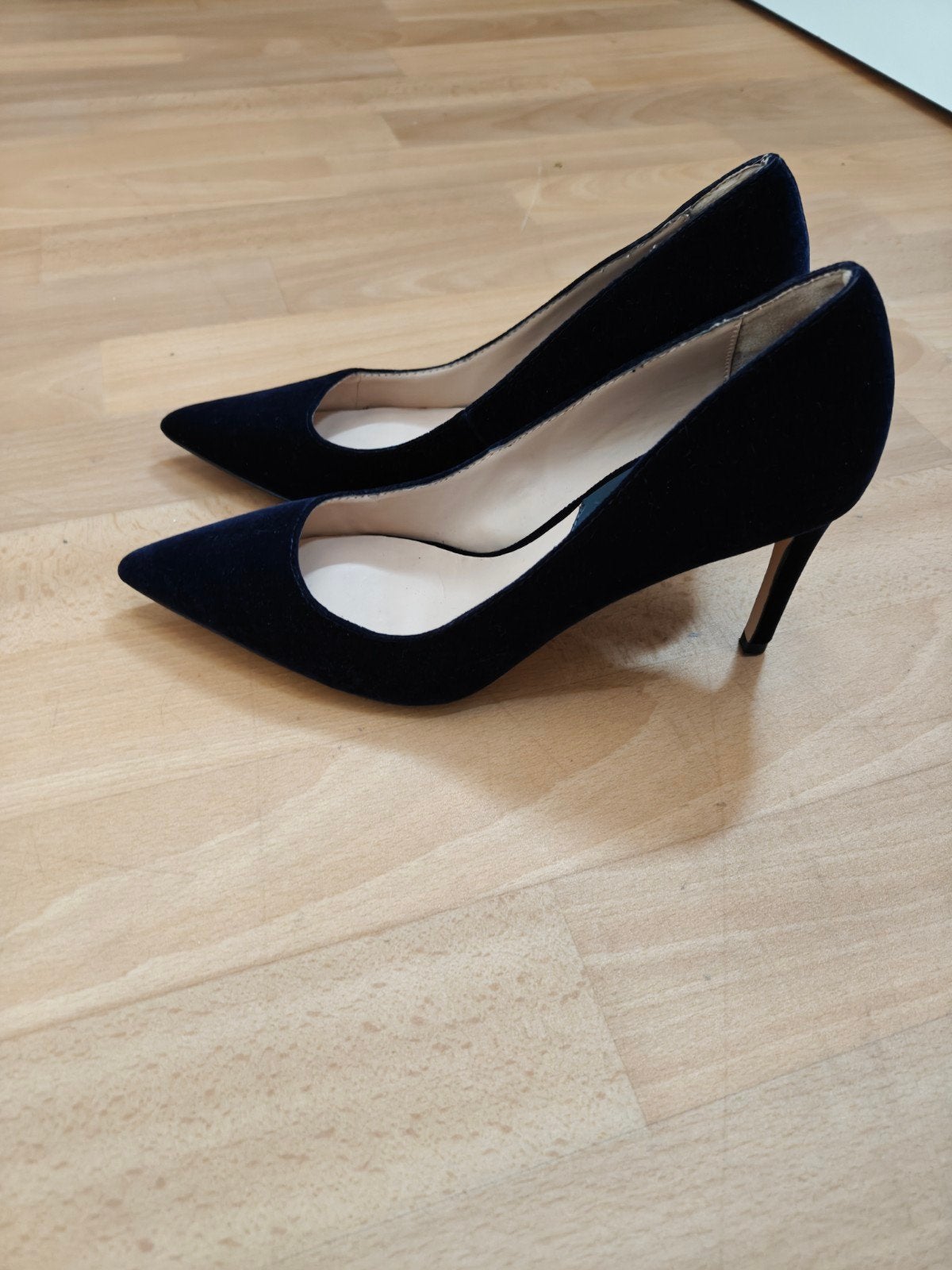 Mango fluwelen pumps - Maat 38, Ophalen of Verzenden