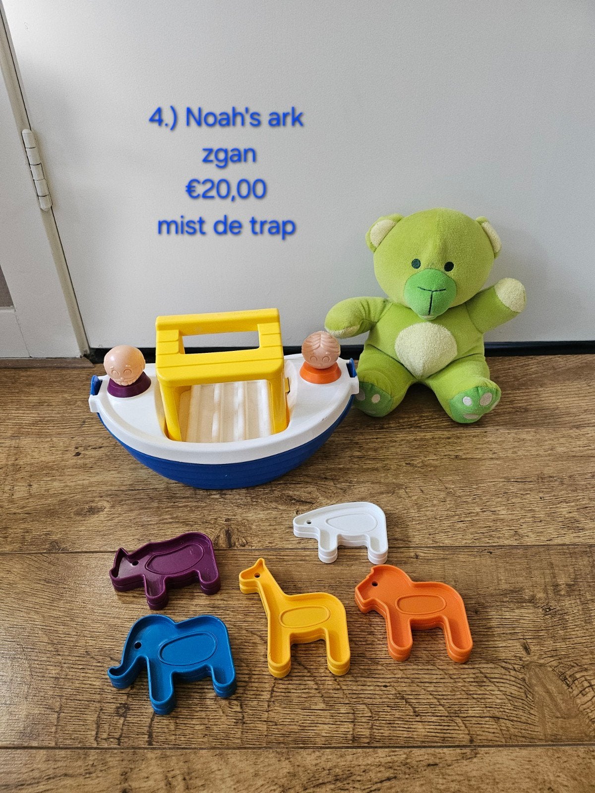 4.) Tupperware tuppertoys Noah's ark, Ophalen of Verzenden, Zo goed als nieuw, Overige kleuren, Overige typen