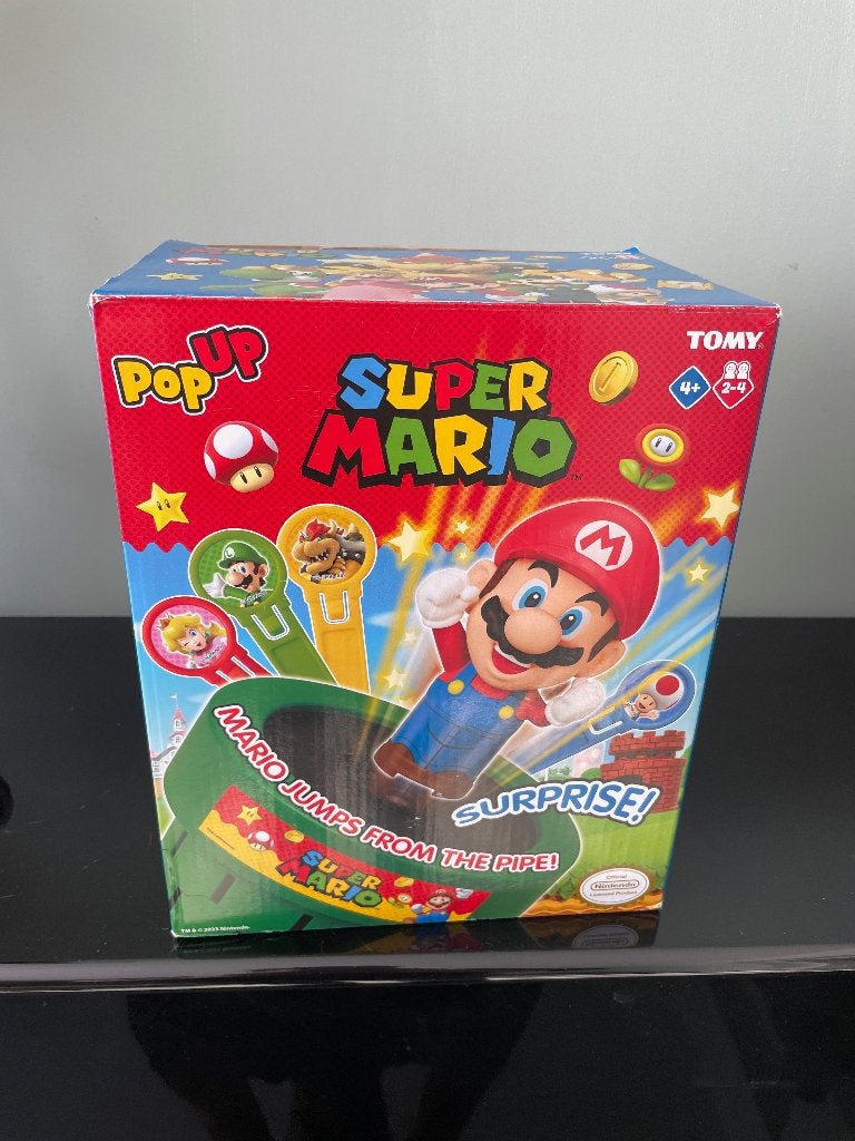 Super Mario Pop up spel, Ophalen of Verzenden, Gebruikt, Tomy