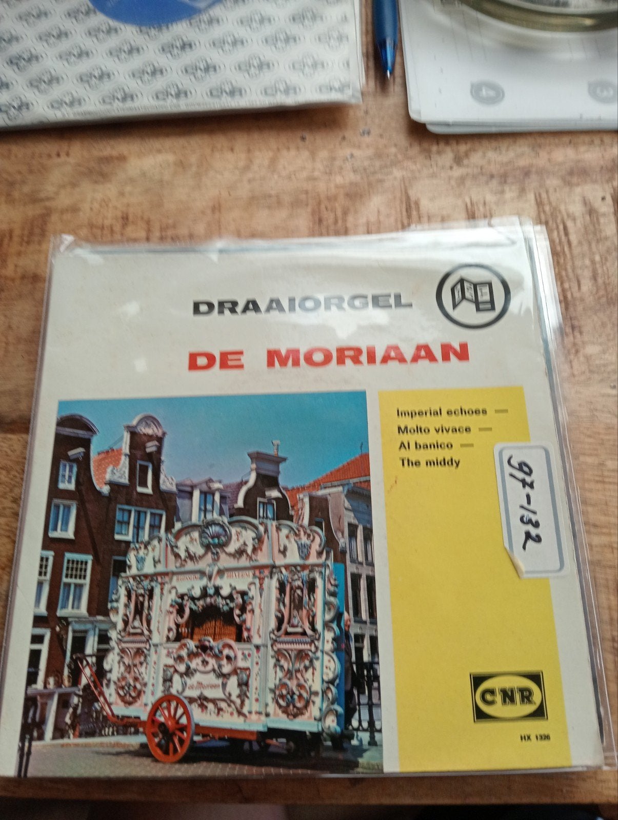 draaiorgel de moriaan, Ophalen of Verzenden, Zo goed als nieuw, Overige formaten, Levenslied of Smartlap