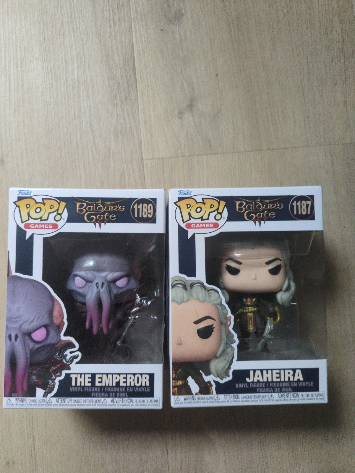 Funko Pop! Baldur's Gate: The Emperor & Jaheira (Nieuw), Ophalen of Verzenden, Nieuw