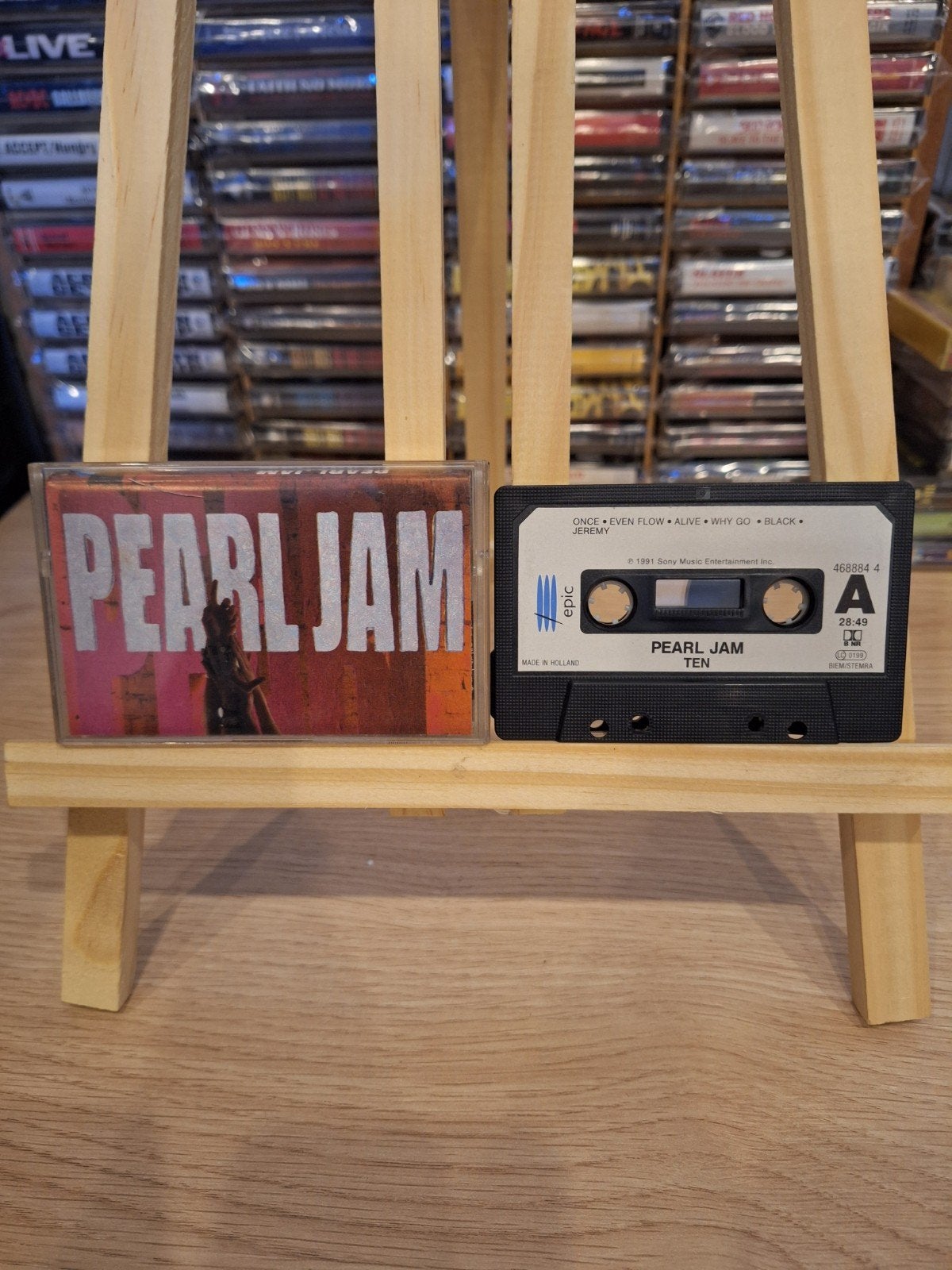Pearl Jam - Ten (Cassette), Gebruikt, 1 bandje, Ophalen of Verzenden, Origineel