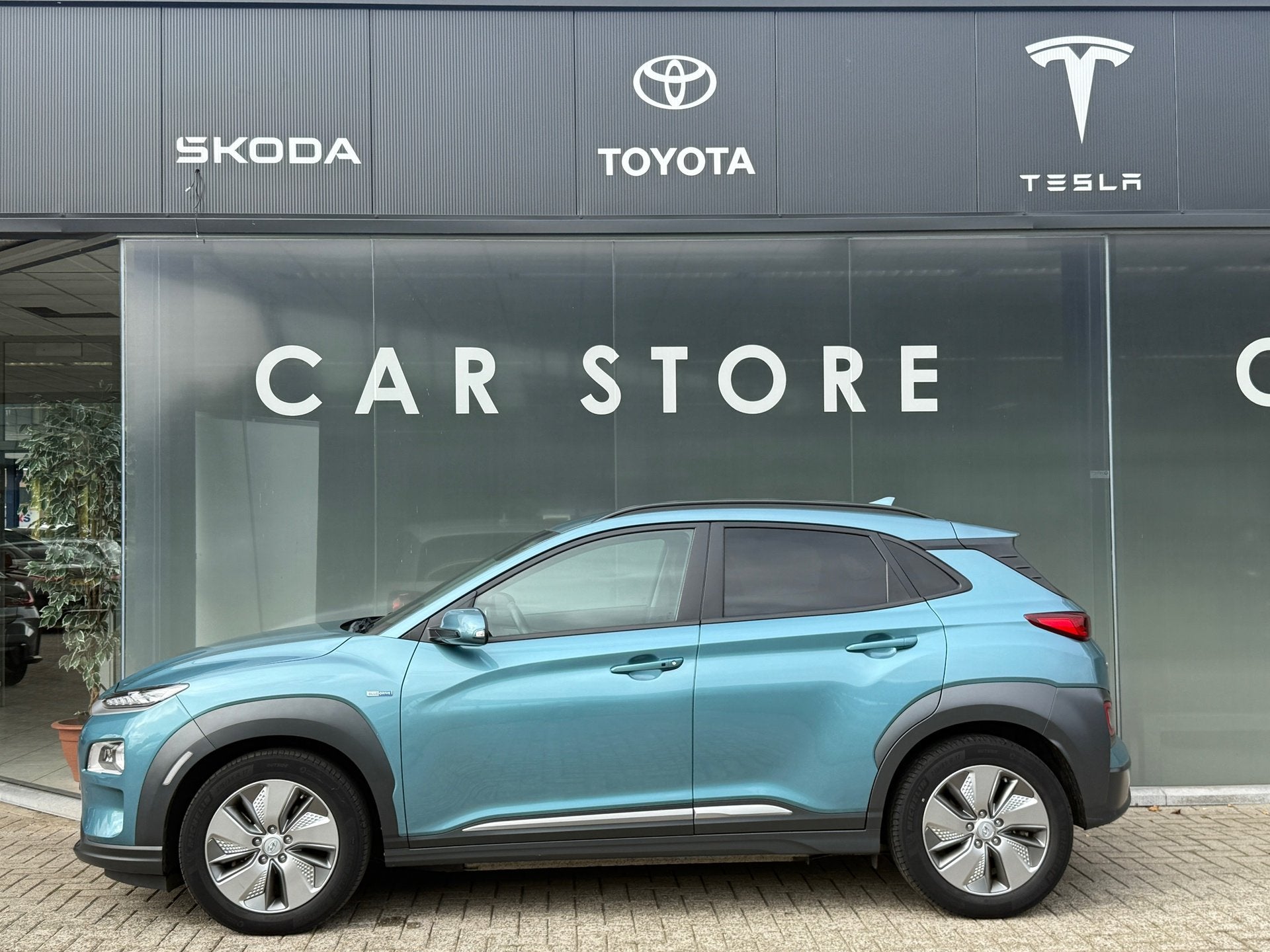 Foto 3 van Hyundai Kona EV Limited 64 kWh 100% SOH LEDER MEMORY