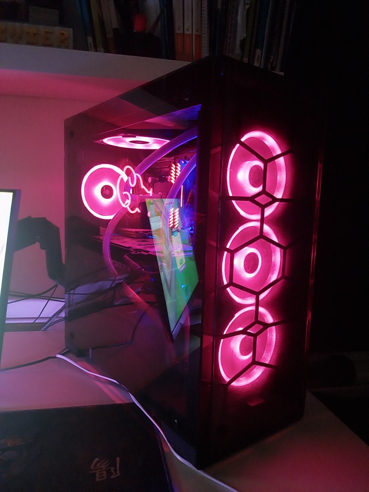 Gaming PC i7 8700k, RTX 3060 Ti, 16GB RAM, Moet Snel Weg!!, Computers en Software, Desktop Pc's, Ophalen, 1 TB SSD, Custom Build
