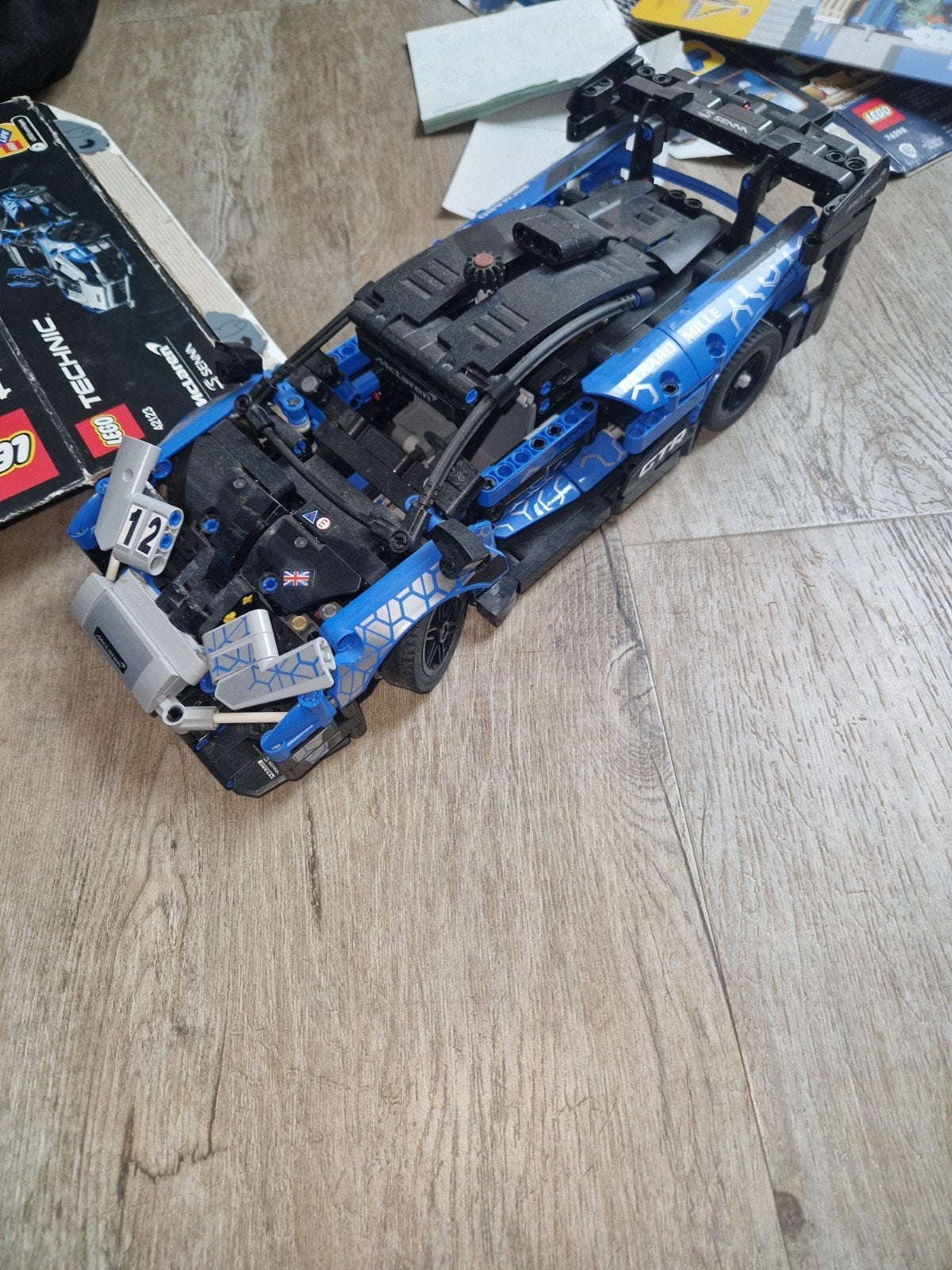 LEGO Technic McLaren Senna GTR (42123) - Zo goed als nieuw, Inclusief instructies, Lego, Ophalen of Verzenden, Zo goed als nieuw