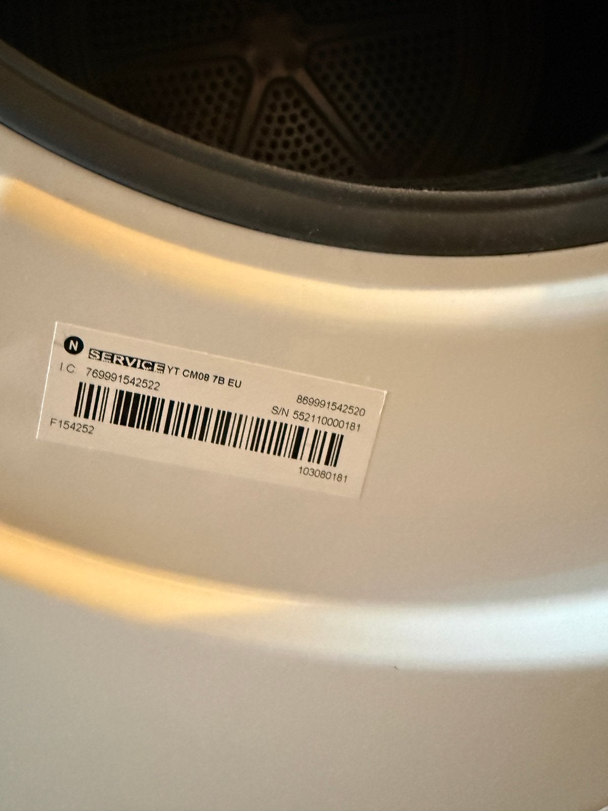 MOET WEG! Indesit Condensdroger 7 kg - Goed Werkend, Witgoed en Apparatuur, Wasdrogers, 6 tot 8 kg, Ophalen, Gebruikt, Condens