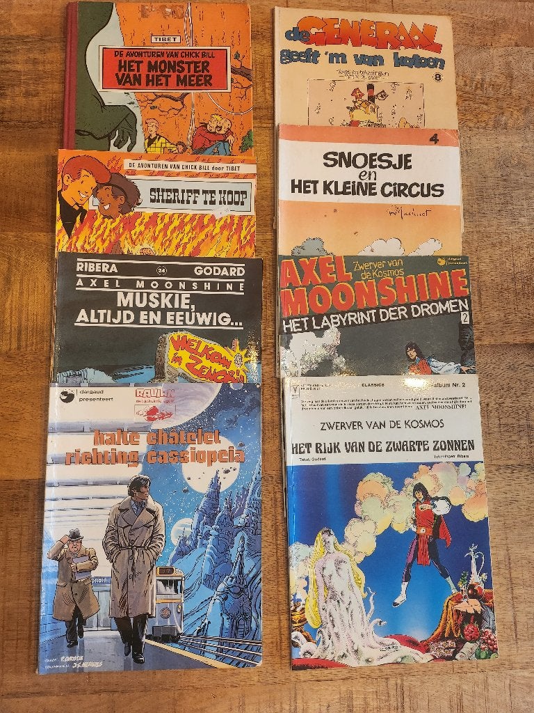 Stripboeken diverse, Boeken, Meerdere stripboeken, Ophalen of Verzenden, Gelezen