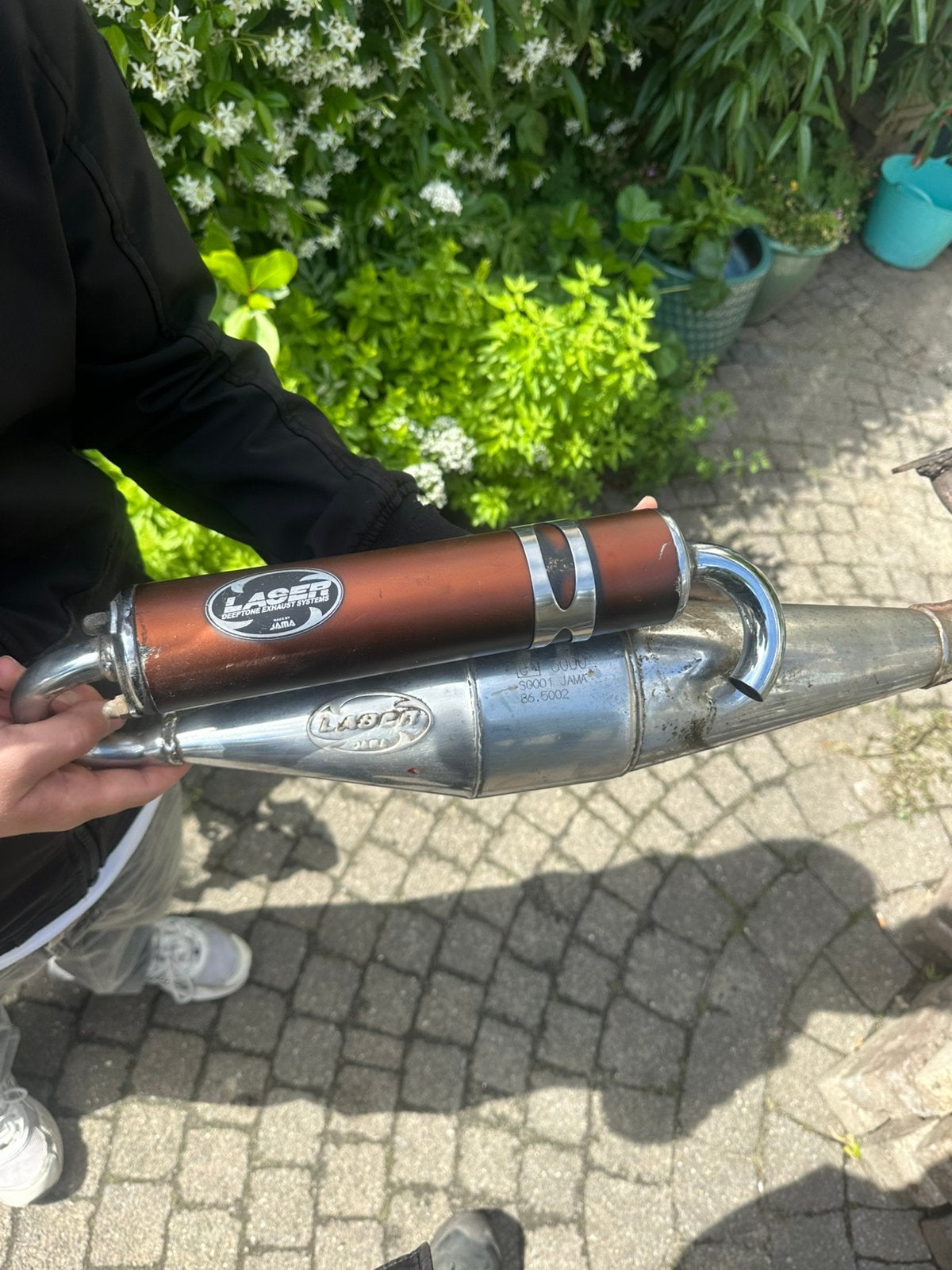 Laser Deeptone X-Pro Terugloop Uitlaat Minarelli Horizontaal, Verzenden, Nieuw