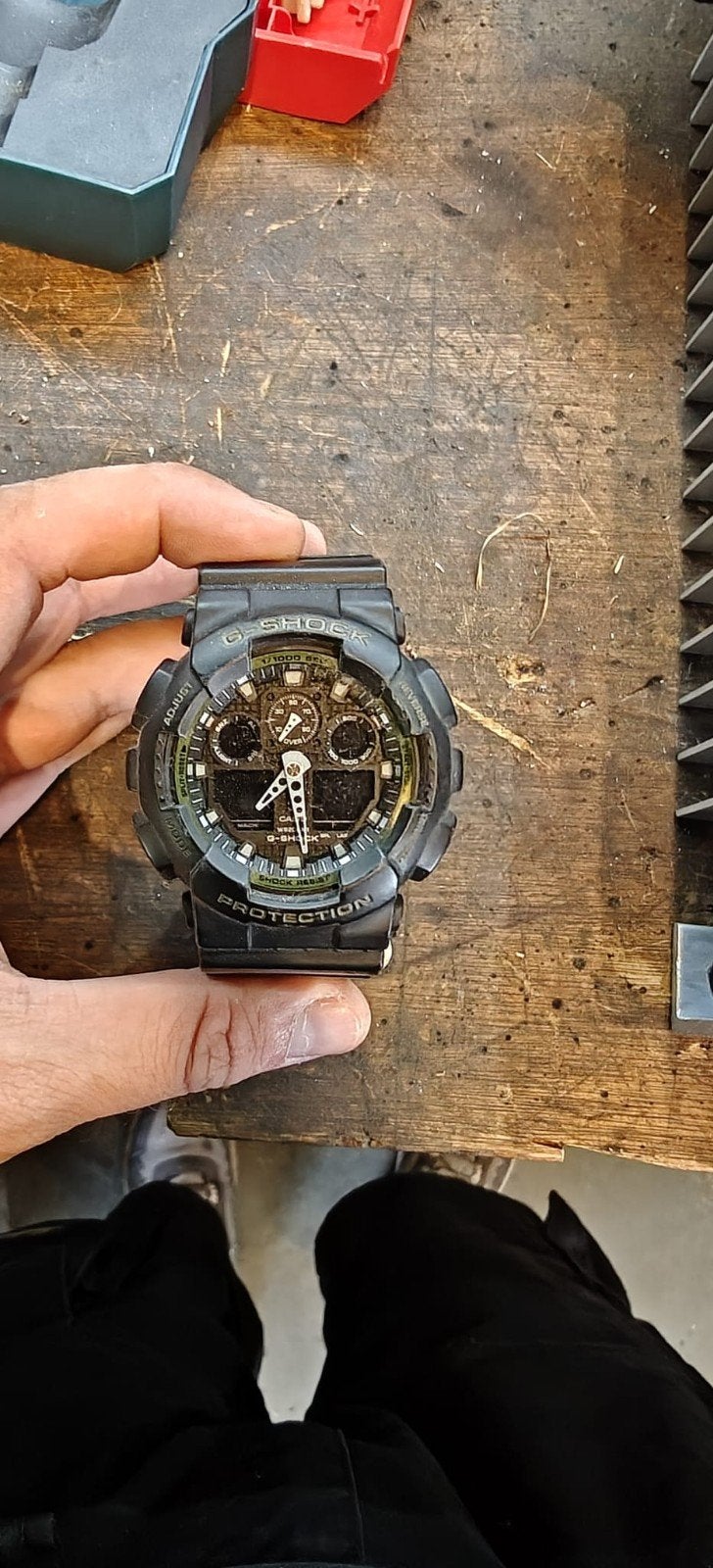 horloge g-shock, Sieraden, Tassen en Uiterlijk, Horloges | Heren, Ophalen, Gebruikt, Casio