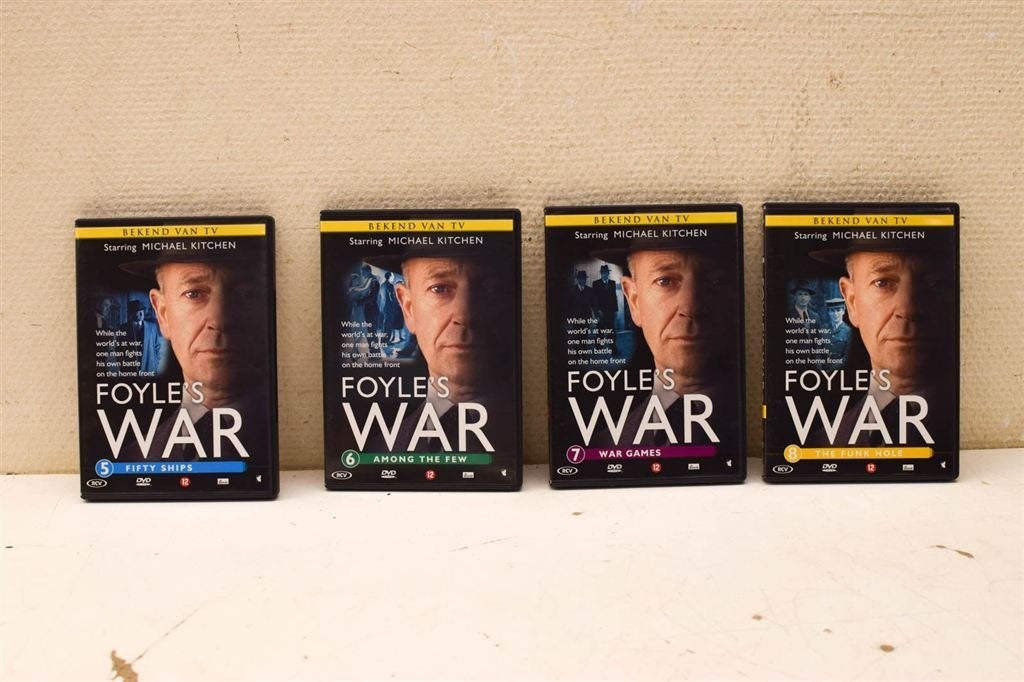 4 dvd box Foyle\'s War serie 2 46807, Cd's en Dvd's, Ophalen of Verzenden, Gebruikt