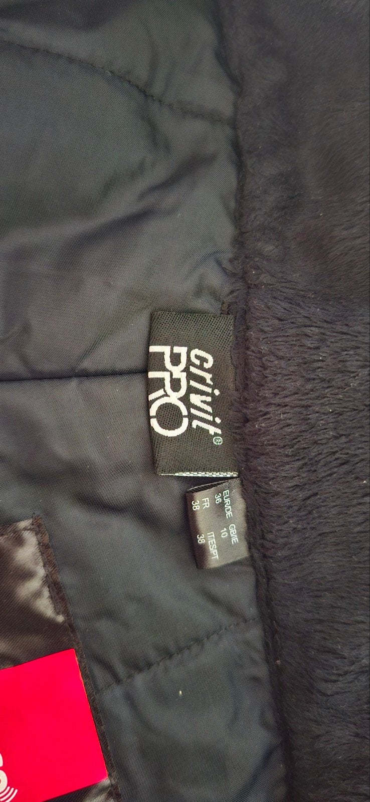 Crivit Pro Skibroek met Recco en Thinsulate, Maat 36/38, Broek, Crivit Pro, Ophalen of Verzenden, Zo goed als nieuw