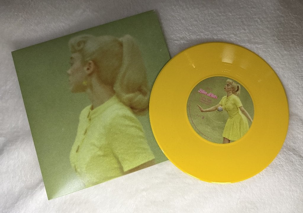 What was I made for? singletje Billie Eilish (Yellow), 7 inch, Ophalen of Verzenden, Overige typen, Speciale editie