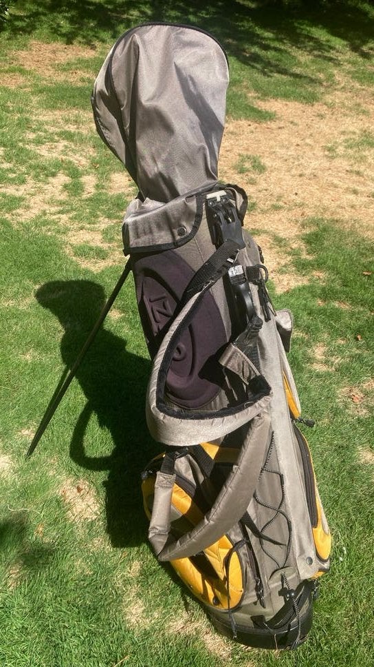 Izzo golftas met standaard - Gebruikt, Ophalen of Verzenden, Gebruikt, Tas, Overige merken