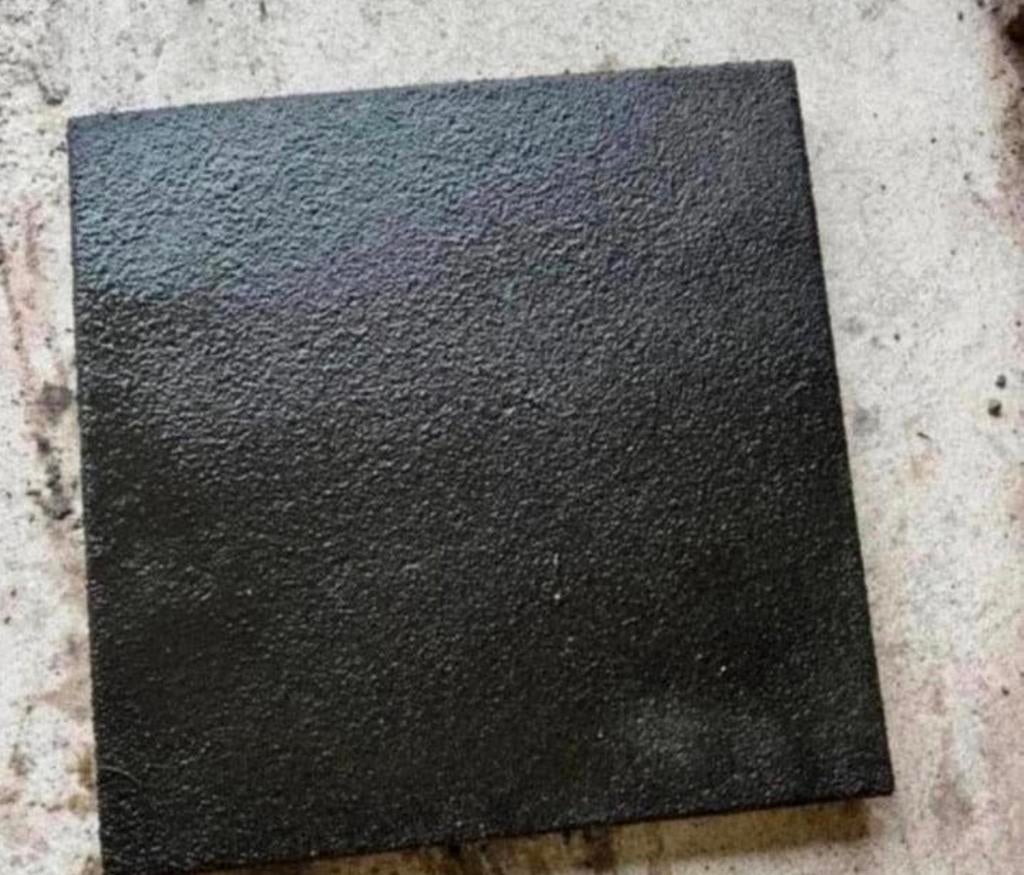 Rubberen tegels 50x50x4,5 speeltoestel paardenstal ed, Ophalen, Gebruikt, Overige typen, Rubber