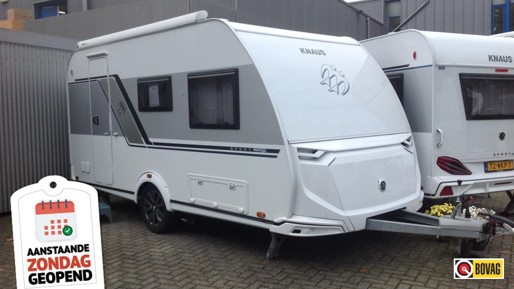 Knaus Sport E-Power Selection 420 QD Volledig elektrisch, Treinzit, Tot en met 3, Schokbreker, Knaus