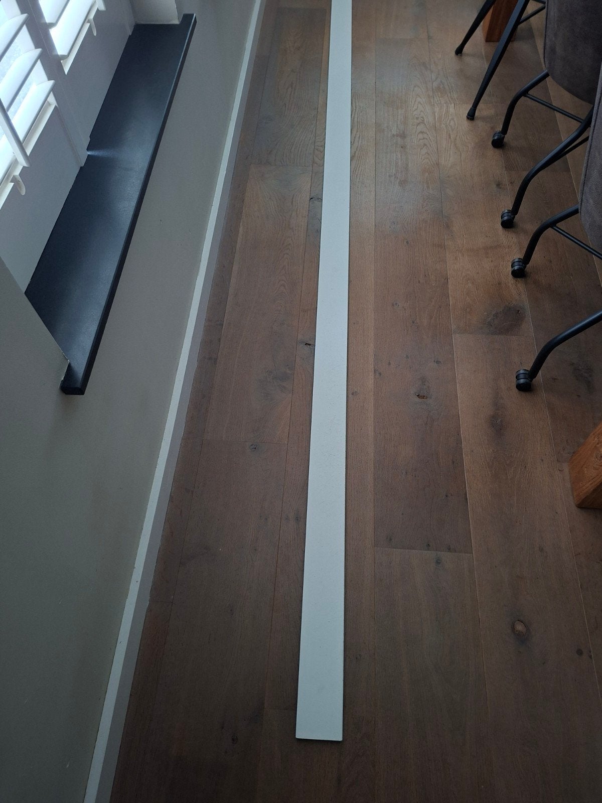 Mooie hoge plint aangeboden, Ophalen, Gebruikt, Mdf, 250 cm of meer