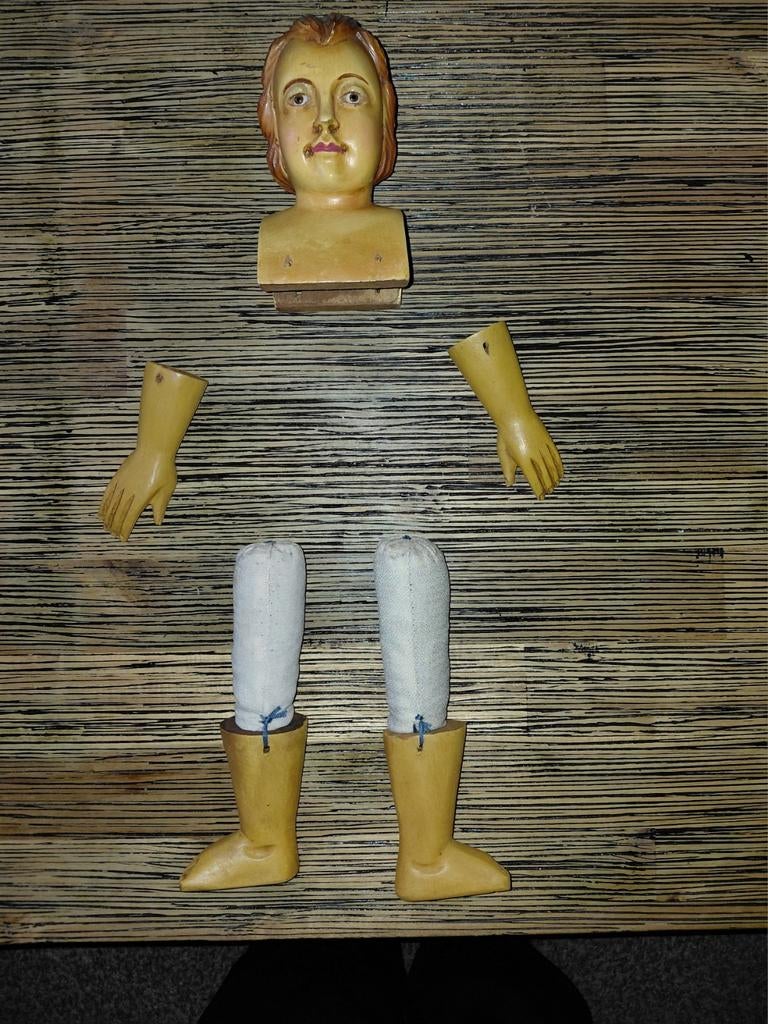 Santospop hout  teab, Antiek en Kunst, Ophalen of Verzenden