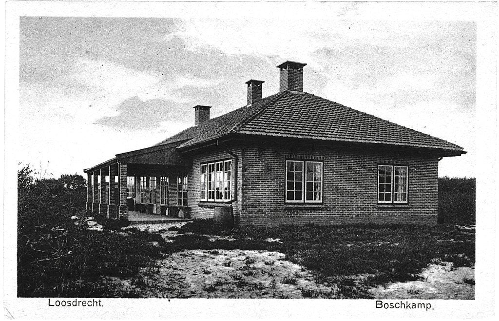 700858 Loosdrecht NH jr 20 40 Boschkamp Postzegel Afgeweekt, Ophalen of Verzenden, 1920 tot 1940, Gelopen, Noord-Holland