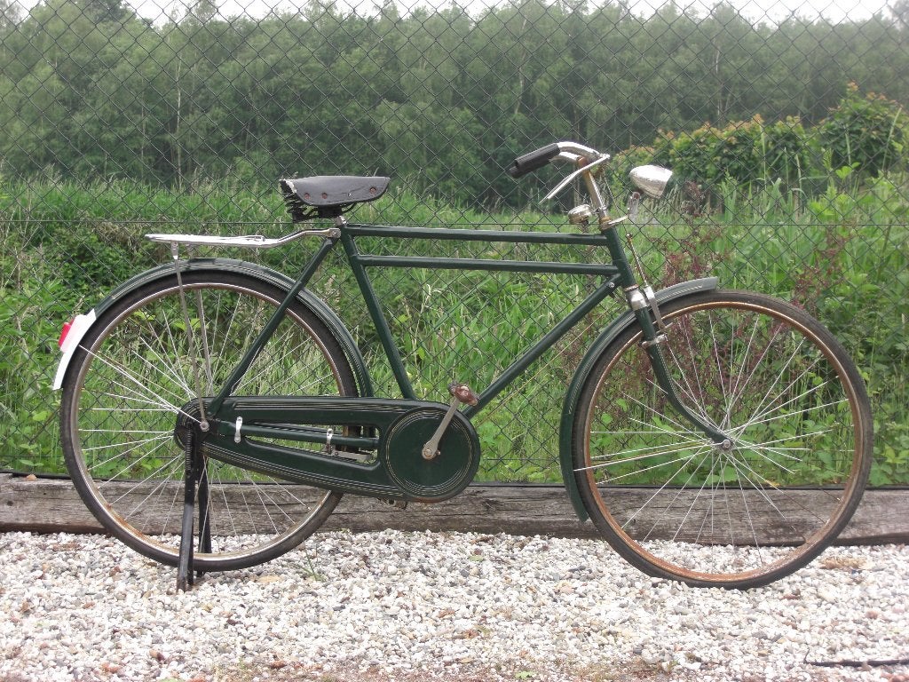 heren fiets, Fietsen en Brommers, Ophalen, Gebruikt, Overige merken, Versnellingen