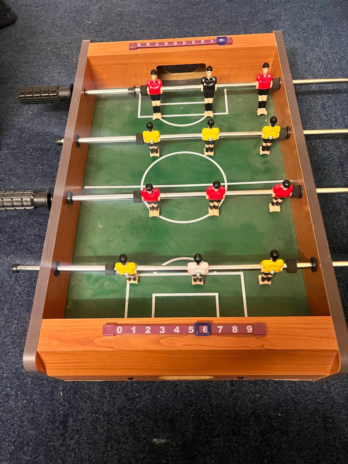 Tafelvoetbalspel - Compact en Compleet, Ophalen, Gebruikt