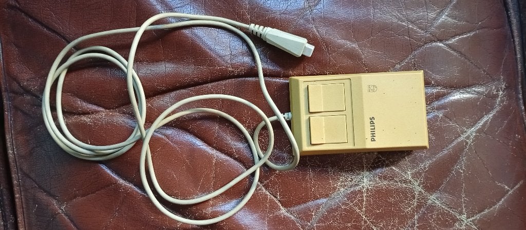 Vintage Philips NMS 115/00 Muis - Retro Computer Accessoire, Ophalen of Verzenden, Philips
