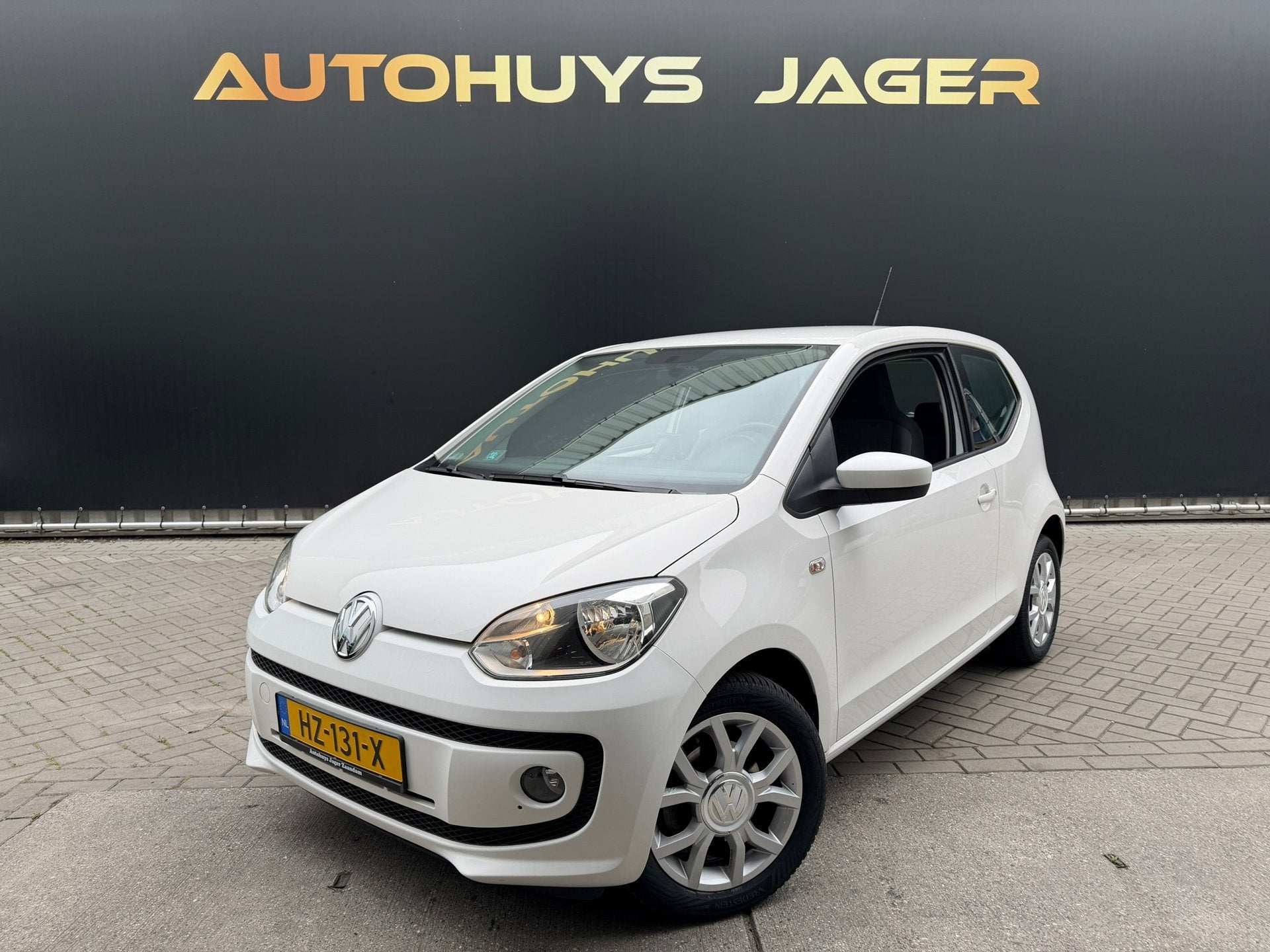 Volkswagen Up! 1.0 move up! Automaat Stoelverwarming Navi, Euro 5, Stof, Gebruikt, Bedrijf