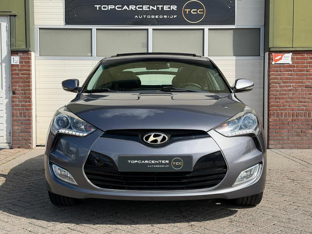 Hyundai Veloster 1.6 GDI/AIRCO/PANO/CAMERA/PARKS/APK/NAP, Voorwielaandrijving, Gebruikt, 1591 cc, 4 cilinders