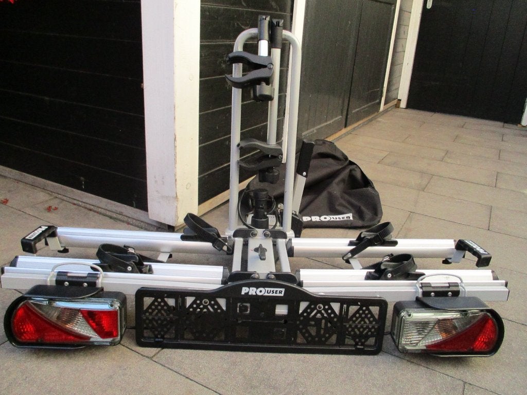 fietsendrager voor 2elektrische fietsen Pro user Diamant+tas, Auto diversen, Fietsendragers, Ophalen, Elektrische fiets, Zo goed als nieuw