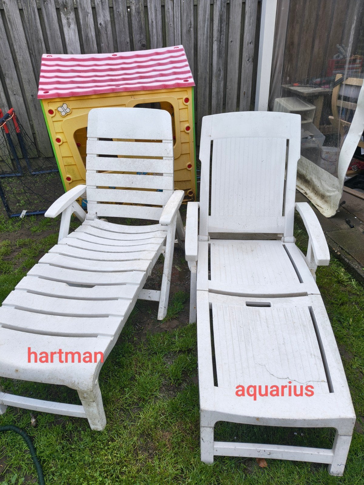 tuinstoelen ligbedden, Ophalen, Gebruikt