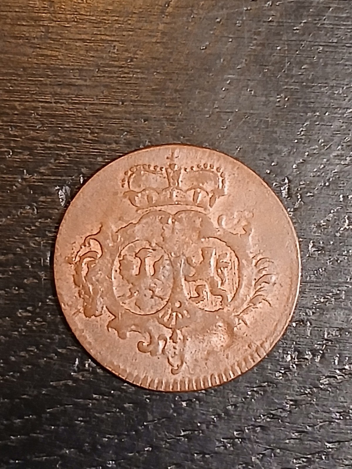 1/4 Stüber 1757 Duitse graafschap Sayn-Altenkirchen, Ophalen of Verzenden, Duitsland, Losse munt
