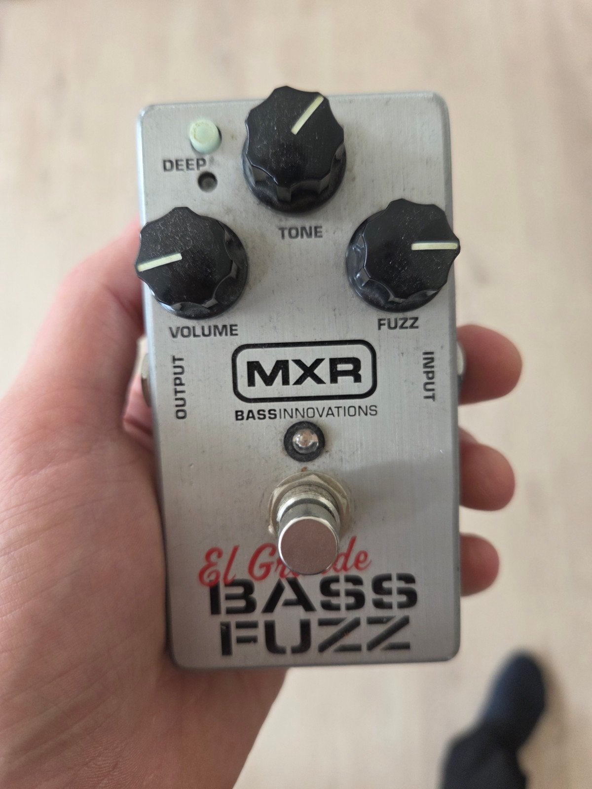 MXR El Grande bass fuzz pedaal, Muziek en Instrumenten, Effecten, Ophalen of Verzenden, Gebruikt, Distortion, Overdrive of Fuzz