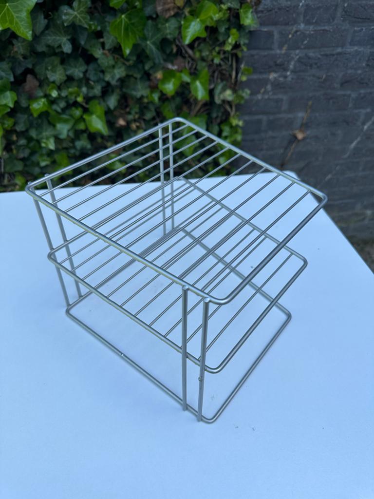 Metalen rekje voor keuken of voorraadkast, Ophalen, Zilver, Metaal, Overige merken