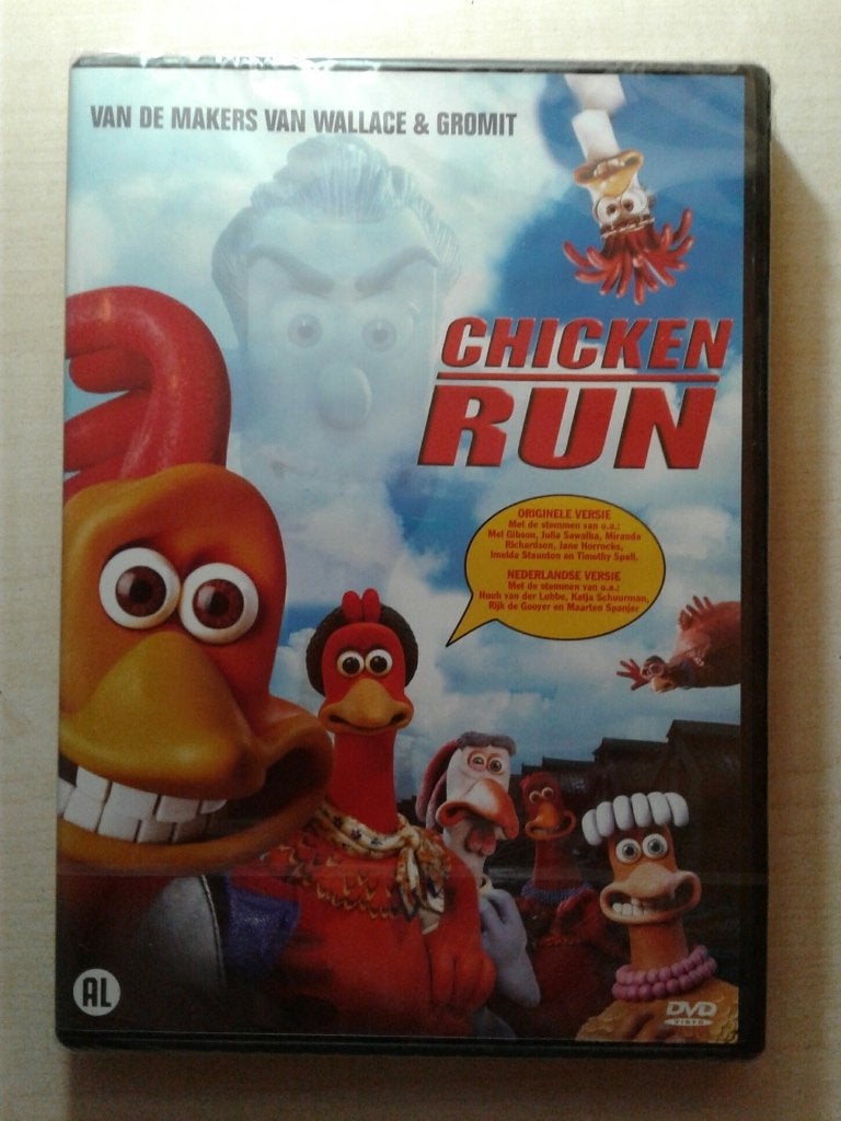 CHICKEN RUN, nieuwe originele DVD, gesealed!, Avontuur, Alle leeftijden, Nederlands, Ophalen of Verzenden