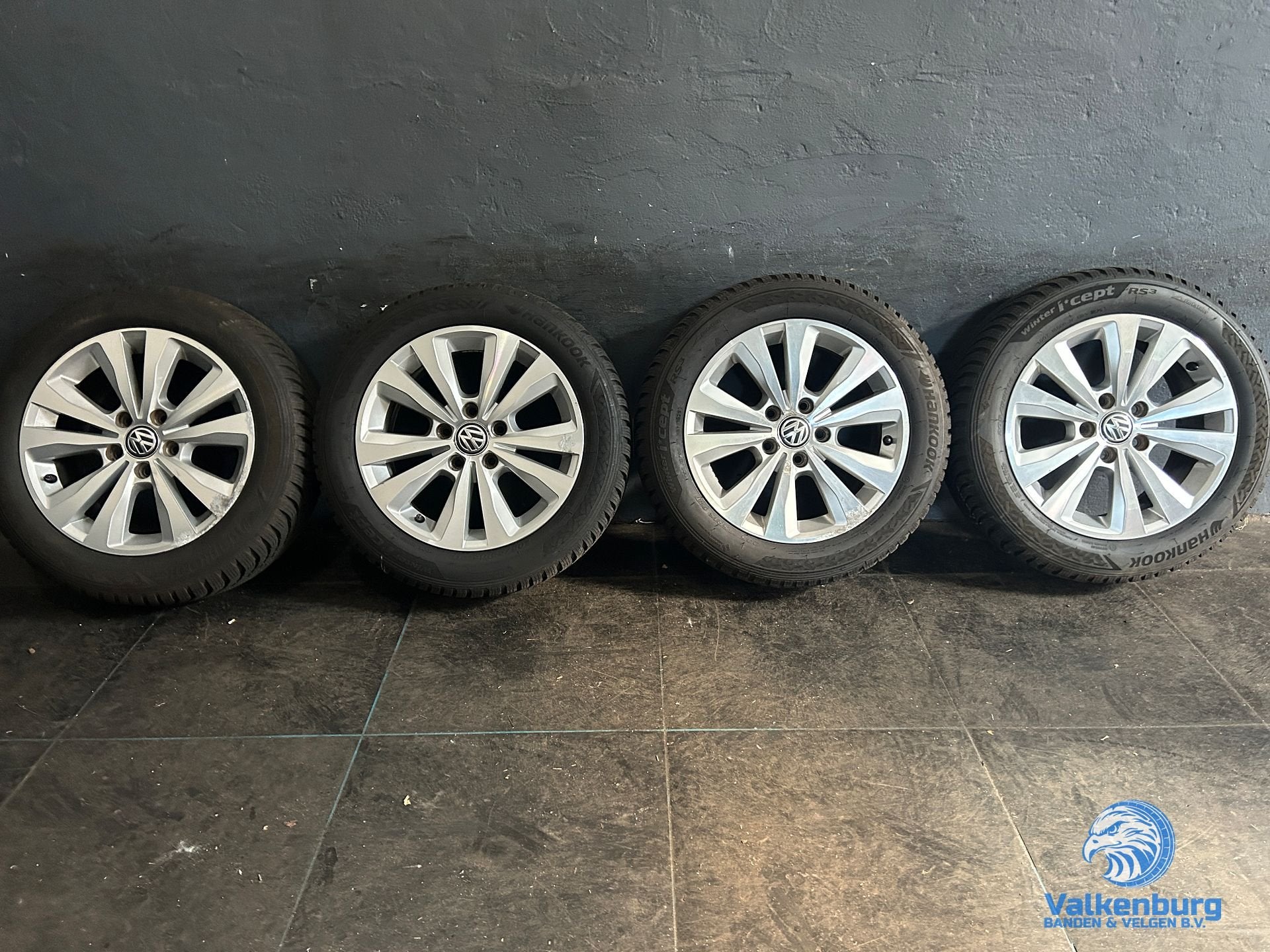 7-8mm! Originele VW Golf 7 5G Toronto 16 inch velgen 5x112 w, Gebruikt, -, Banden en Velgen, -