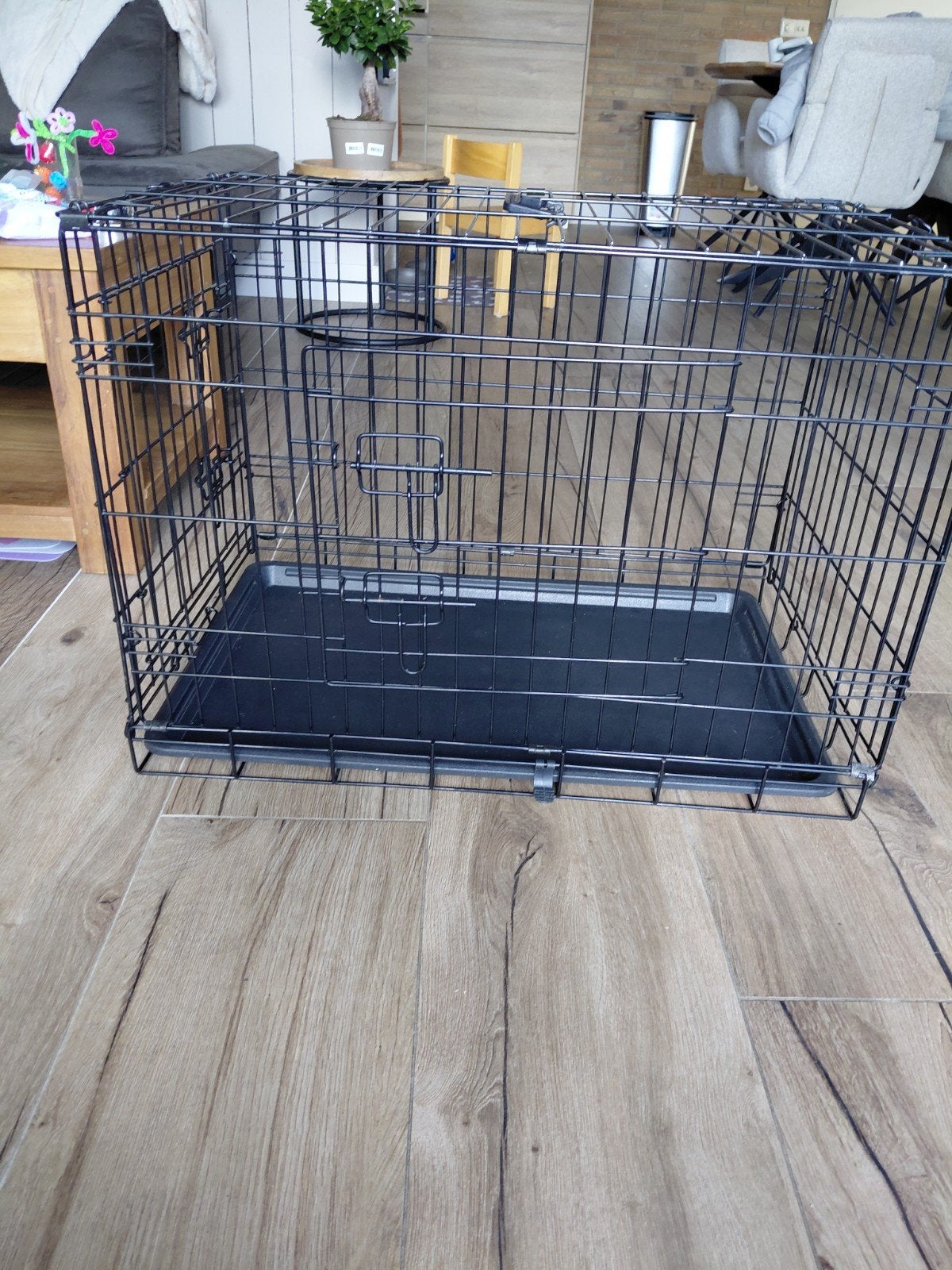 honden bench, Ophalen, Zo goed als nieuw