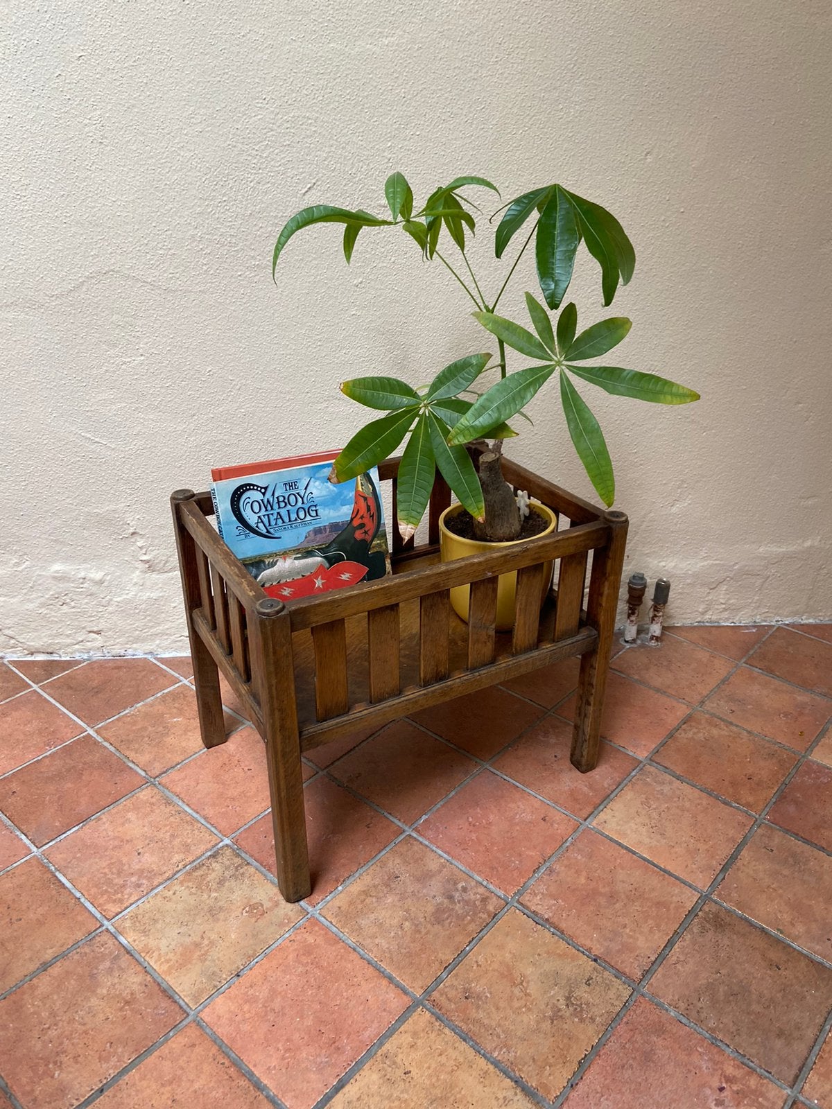 Houten bijzettafel, Ophalen, Gebruikt, Minder dan 30 cm, Rond