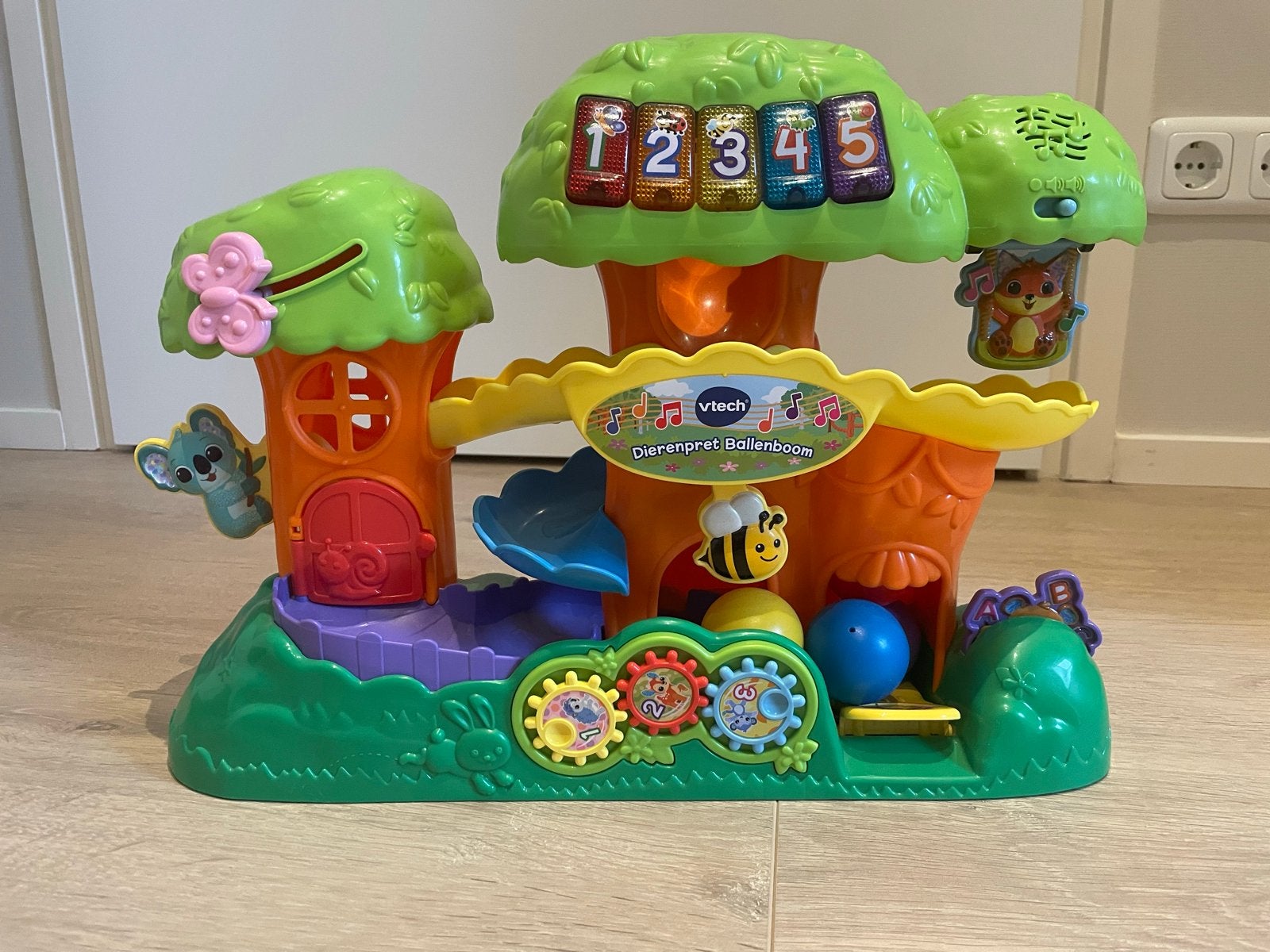 VTech Dierenpret Ballenboom - Interactief Speelgoed, Ophalen, Zo goed als nieuw, Overige typen, Met licht