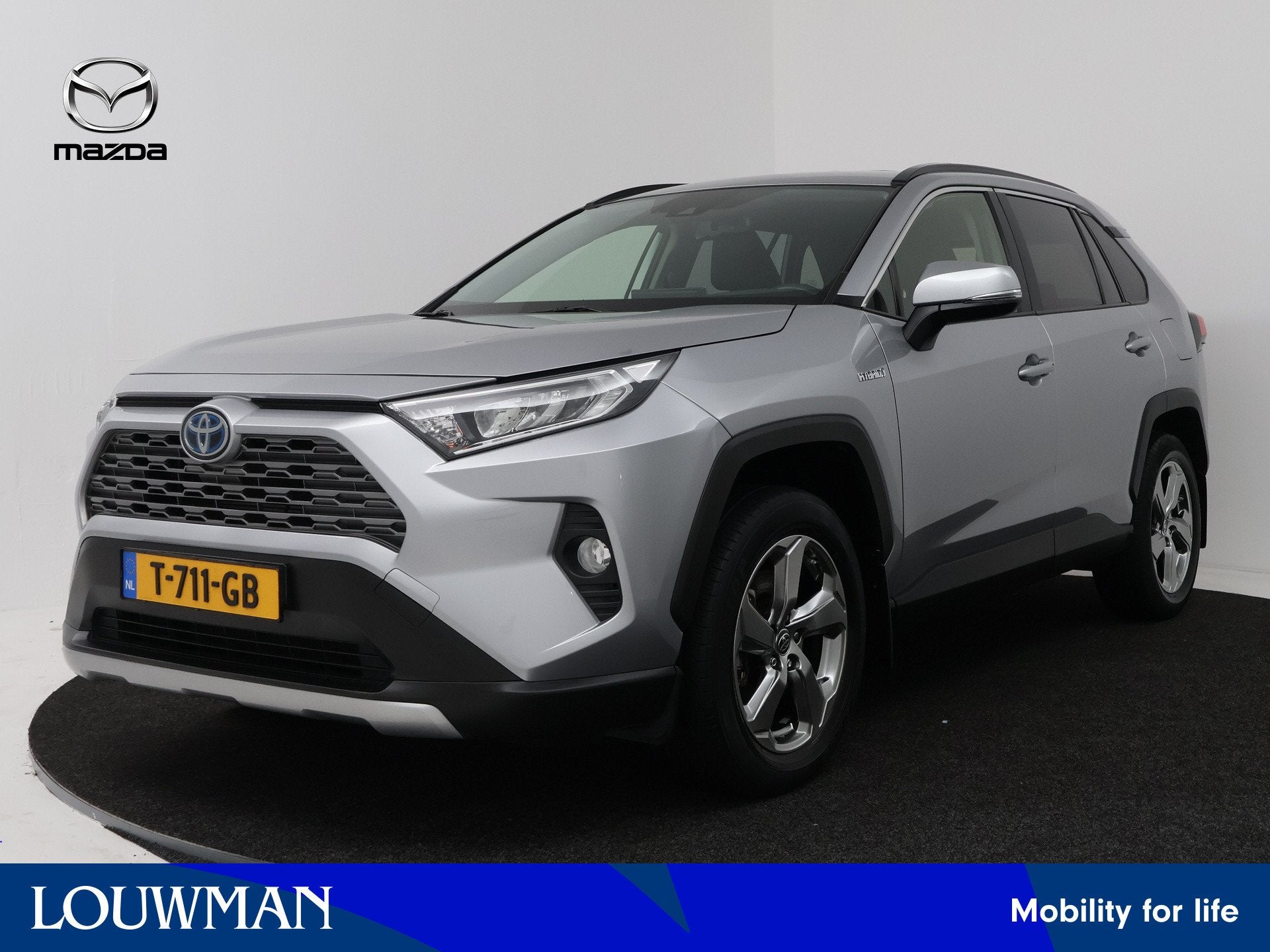 Toyota RAV4 2.5 Hybrid AWD Business | Trekhaak | Elektrische, Automaat, Stof, Gebruikt, 4 cilinders