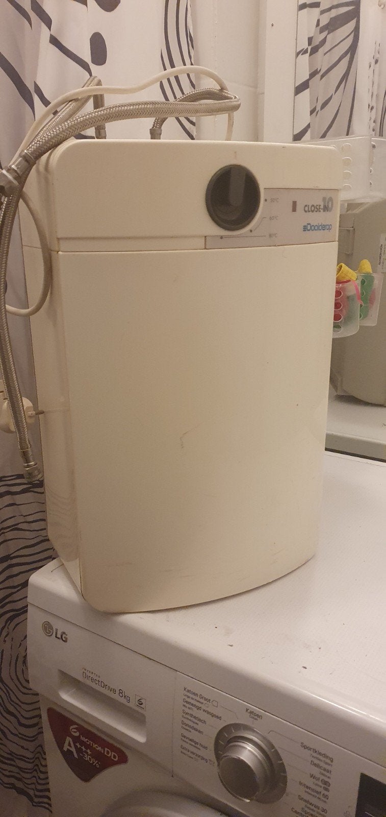 Draagbare Daalderop Close-in 10 liter boiler, Gebruikt, Aardgas, Minder dan 20 liter, Ouder dan 10 jaar