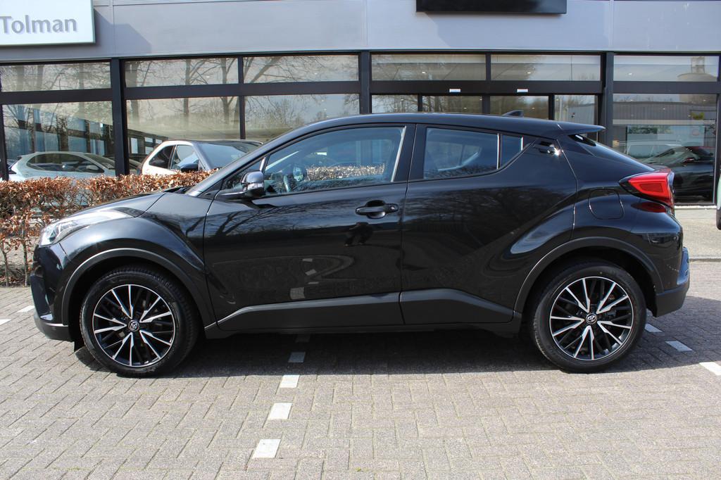 Toyota C-HR 1.2T Dynamic | Rijklaar | Trekhaak | Keyless | C, Auto's, Toyota, Voorwielaandrijving, 12 maanden, Stof, Gebruikt