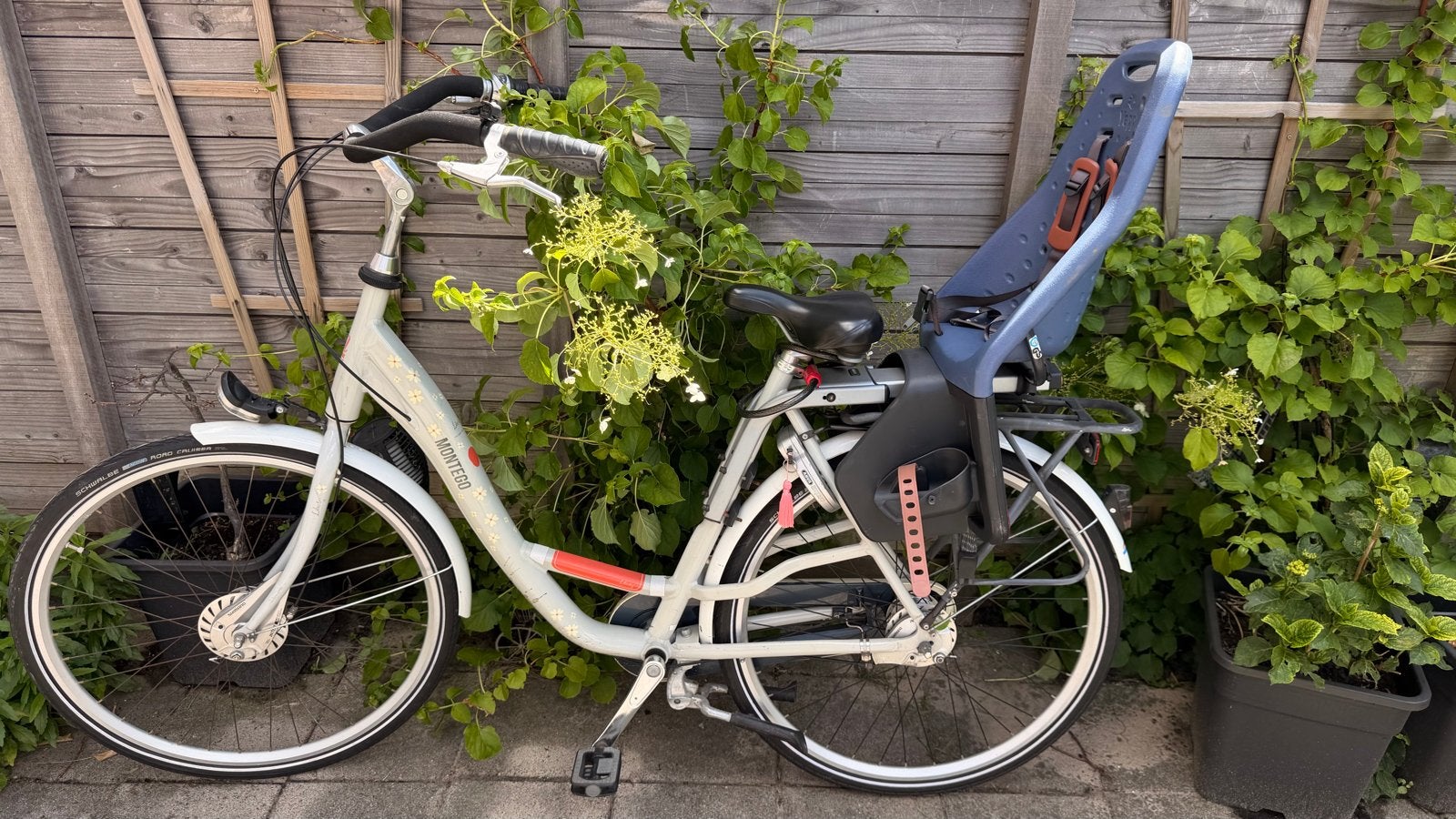 Montego Liberty Mamafiets + Yepp kinderzitje, Overige merken, Verzenden, Trommelrem, Gebruikt