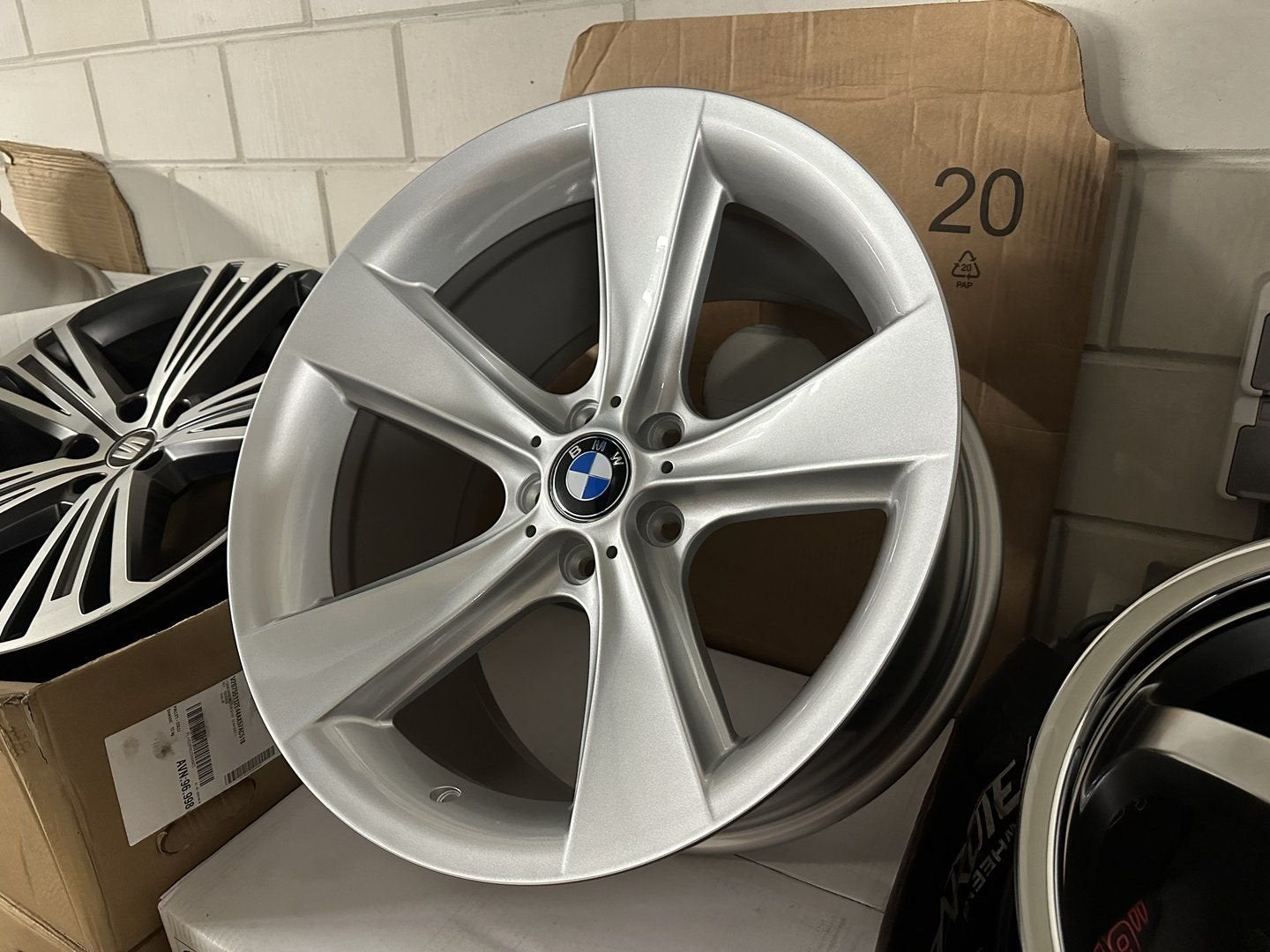 NIEUW 18inch BMW Style 128 Concave Breedset Velgen! E39 E38, 18 inch, -, -, Banden en Velgen
