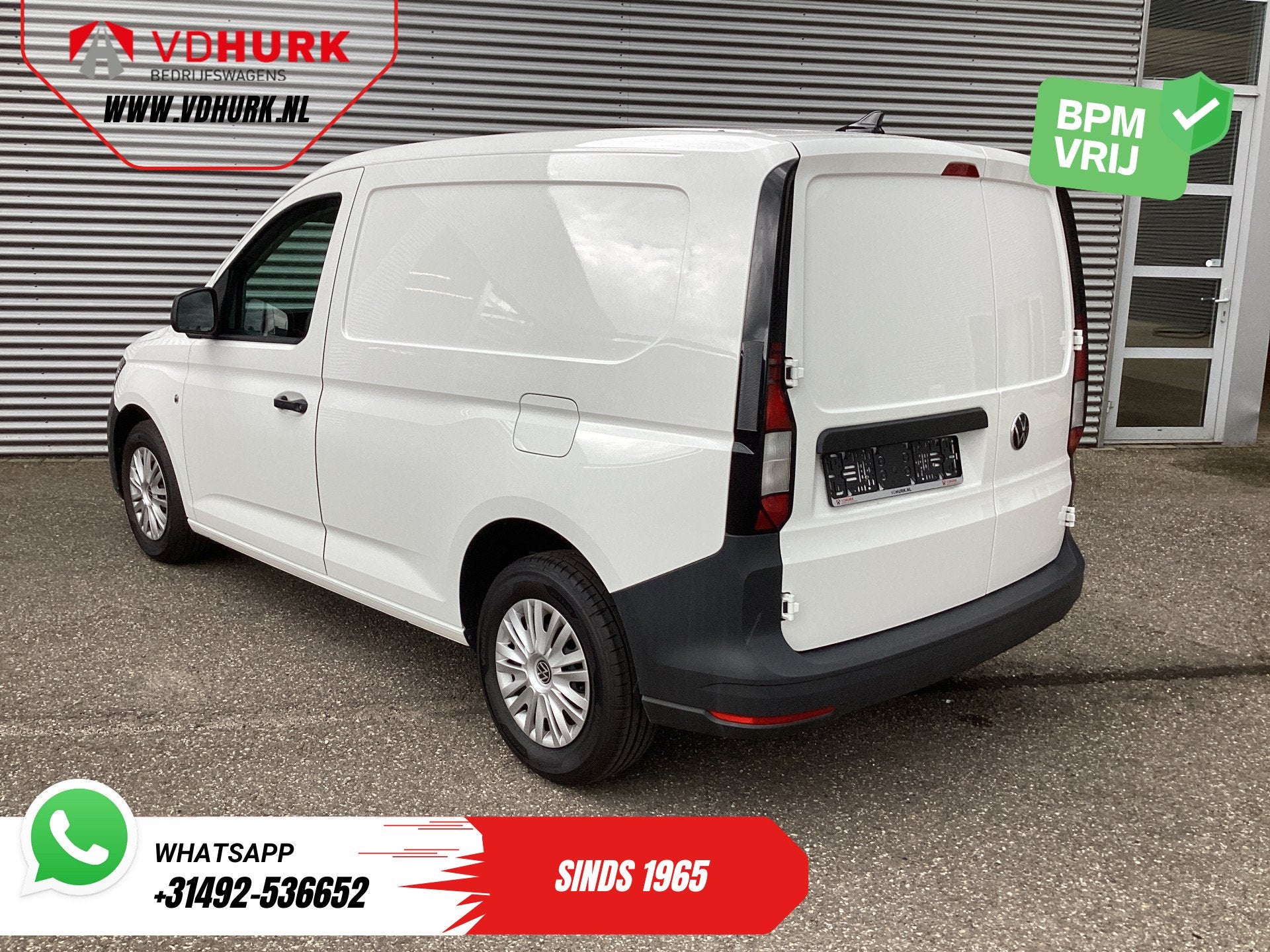 Volkswagen Caddy Cargo 2.0 TDI 100 pk Omvormer/ Sortimo/ Cru, Auto's, Bestelauto's, Voorwielaandrijving, Gebruikt, 4 cilinders