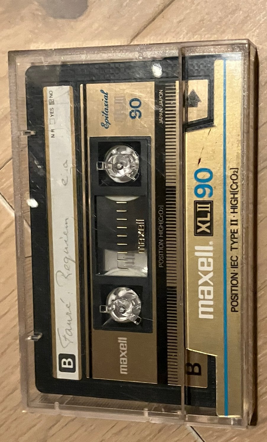 Maxell XLII 90 Type II Cassettebandje, Gebruikt, Overige genres, 1 bandje, Ophalen of Verzenden