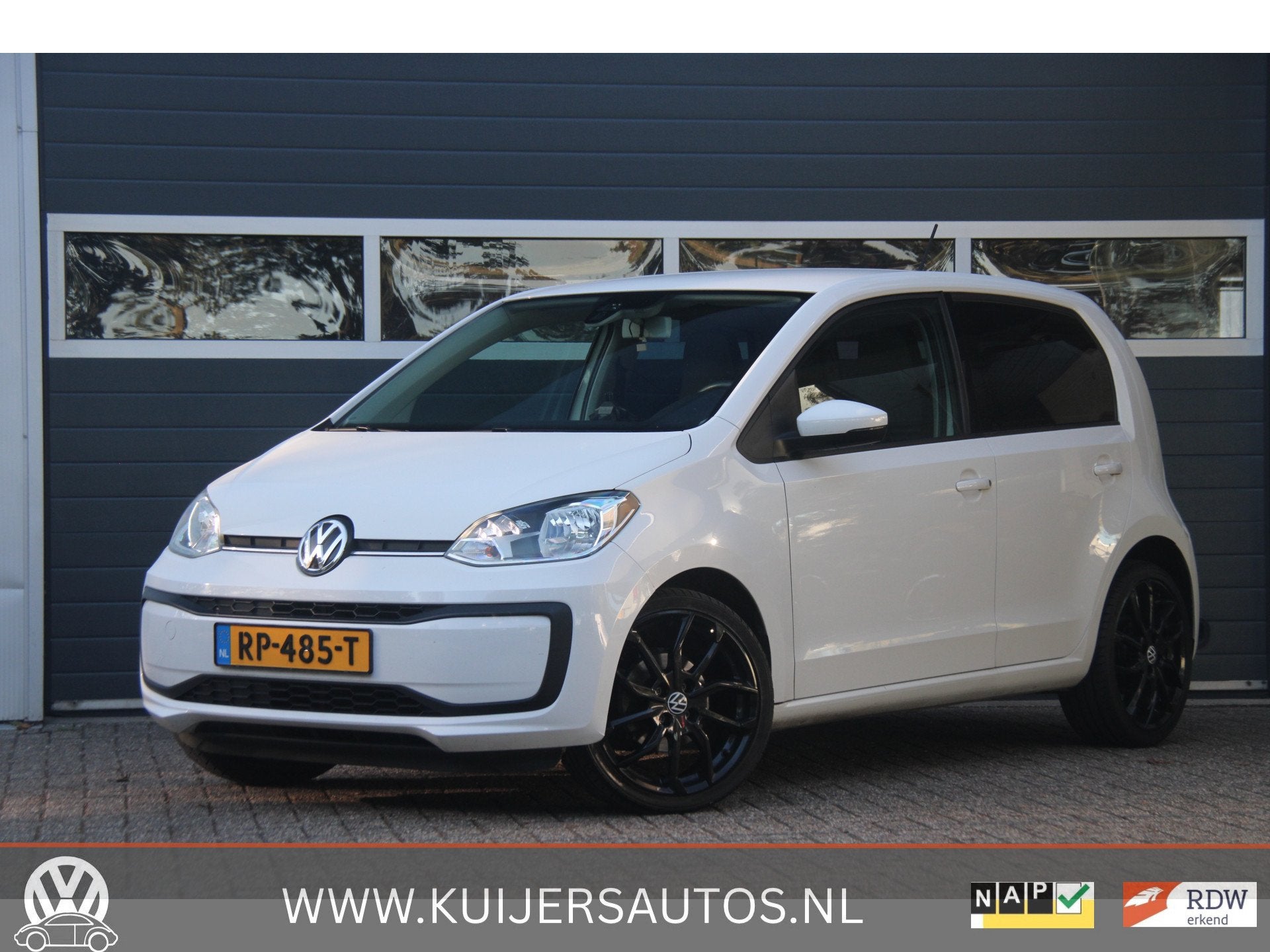 Volkswagen up! 1.0 BMT move up! | LM 17'' | Org NL |, Auto's, Voorwielaandrijving, Gebruikt, Wit, Origineel Nederlands