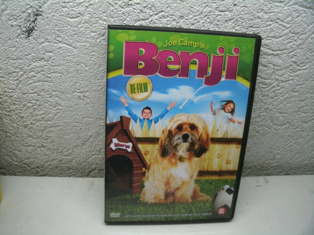 dvd 221k benji de film, Alle leeftijden, Ophalen of Verzenden, Zo goed als nieuw