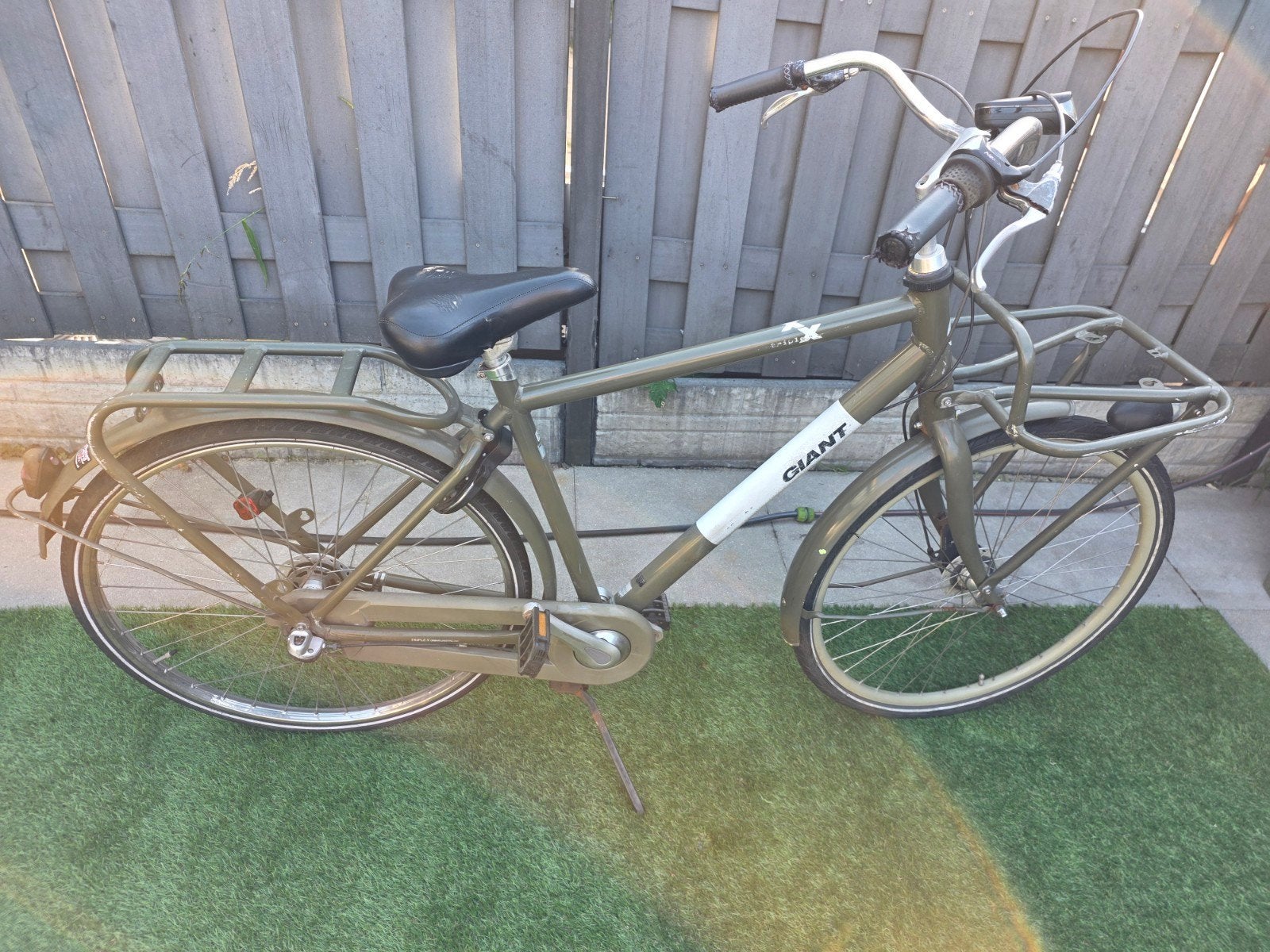 Giant Damesfiets - Stadsfiets met voordrager, Ophalen, Velgrem, Versnellingen, Giant