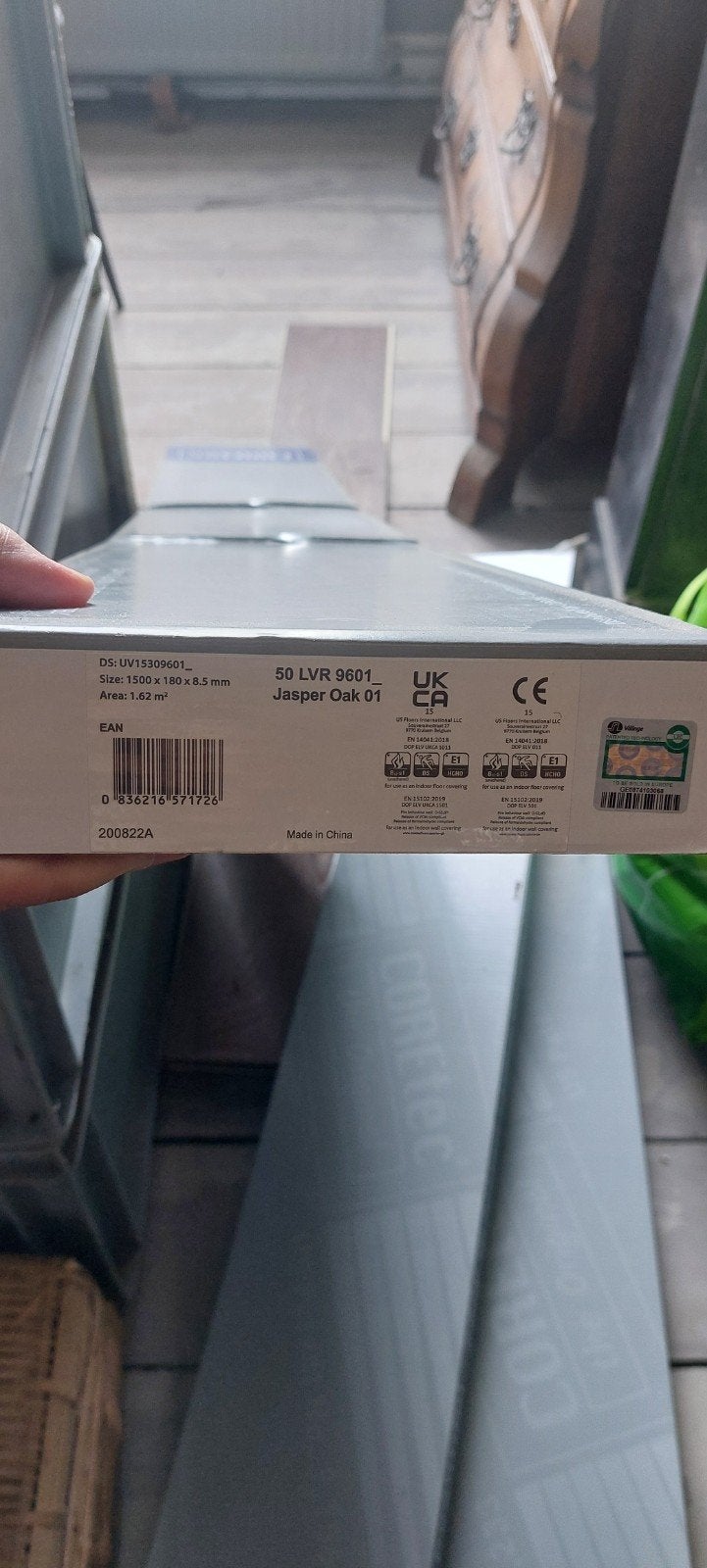 COREtec PVC Vloer Jasper Oak 01 - 3 Pakken (6 m²), Ophalen
